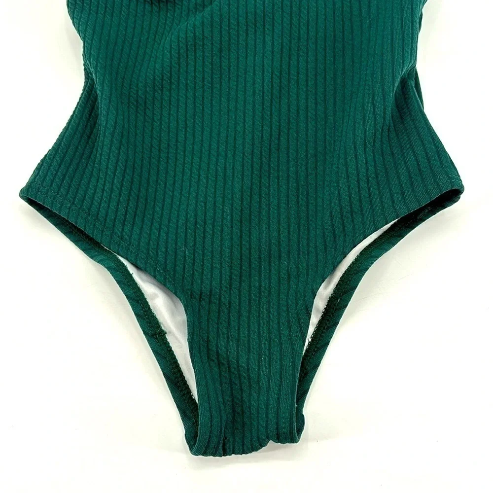 NWT pat pat hunter green bathing suit size 2